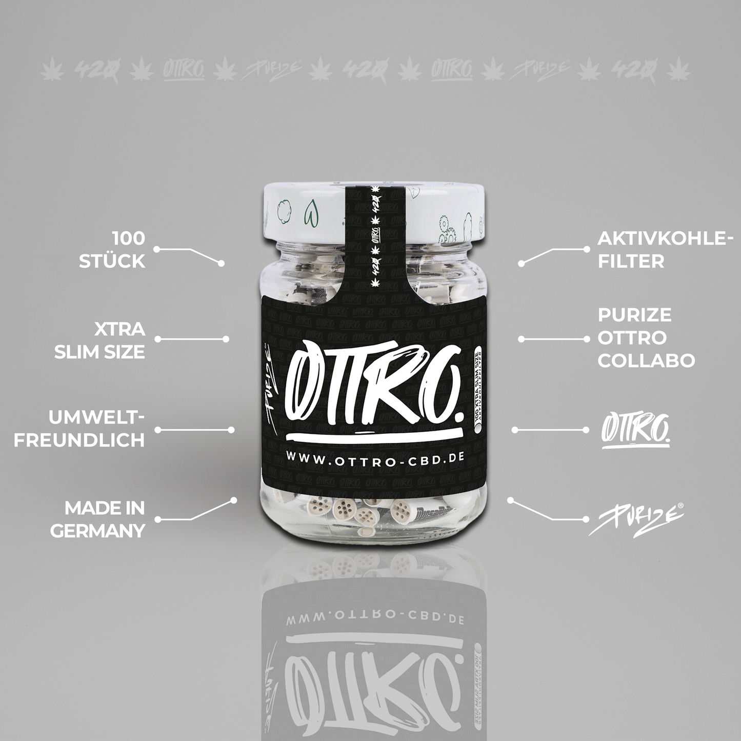 Ottro x Purize Aktivkohlefilter