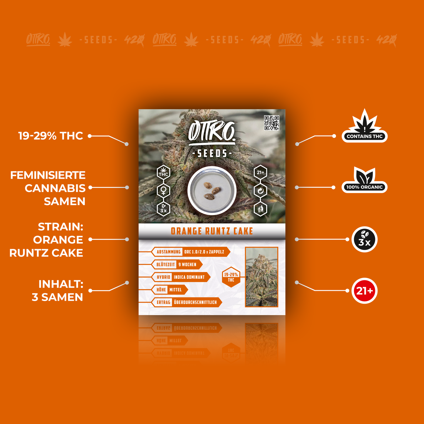 Orange Runtz Cake