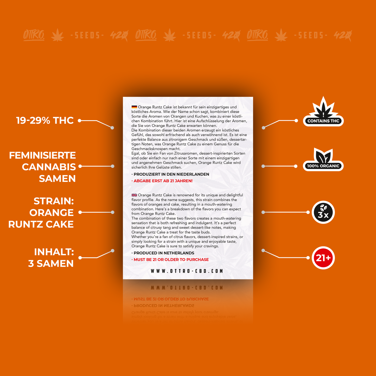 Orange Runtz Cake