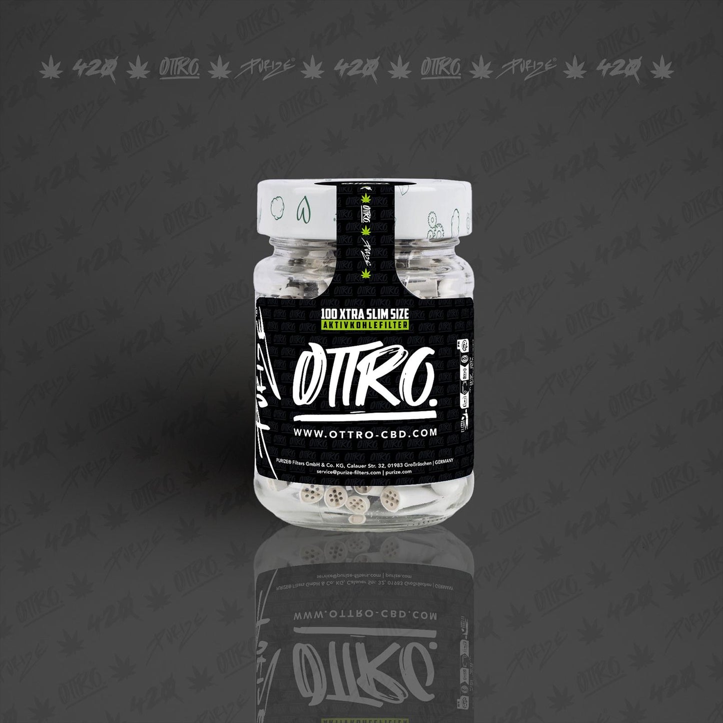 Ottro x Purize Aktivkohlefilter 2.0