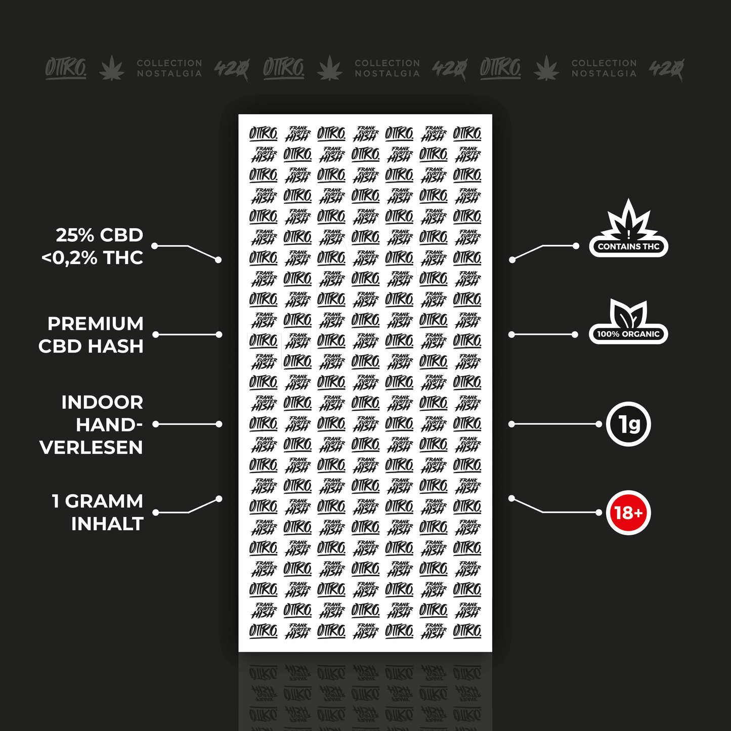 FRANKFURTER HISH 1G PREMIUM CBD HASH