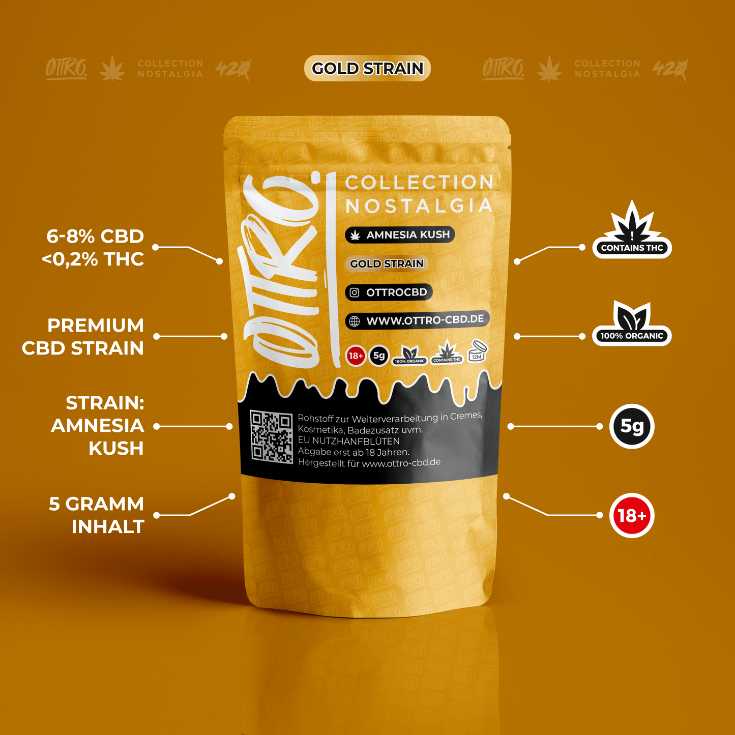 PABLO BUD 5G PREMIUM CBD GOLD LINE