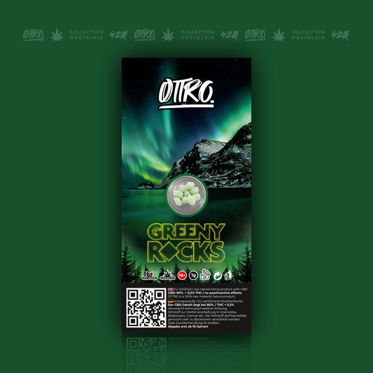 Ottro Produkt GREENY_ROCKS Frontseite