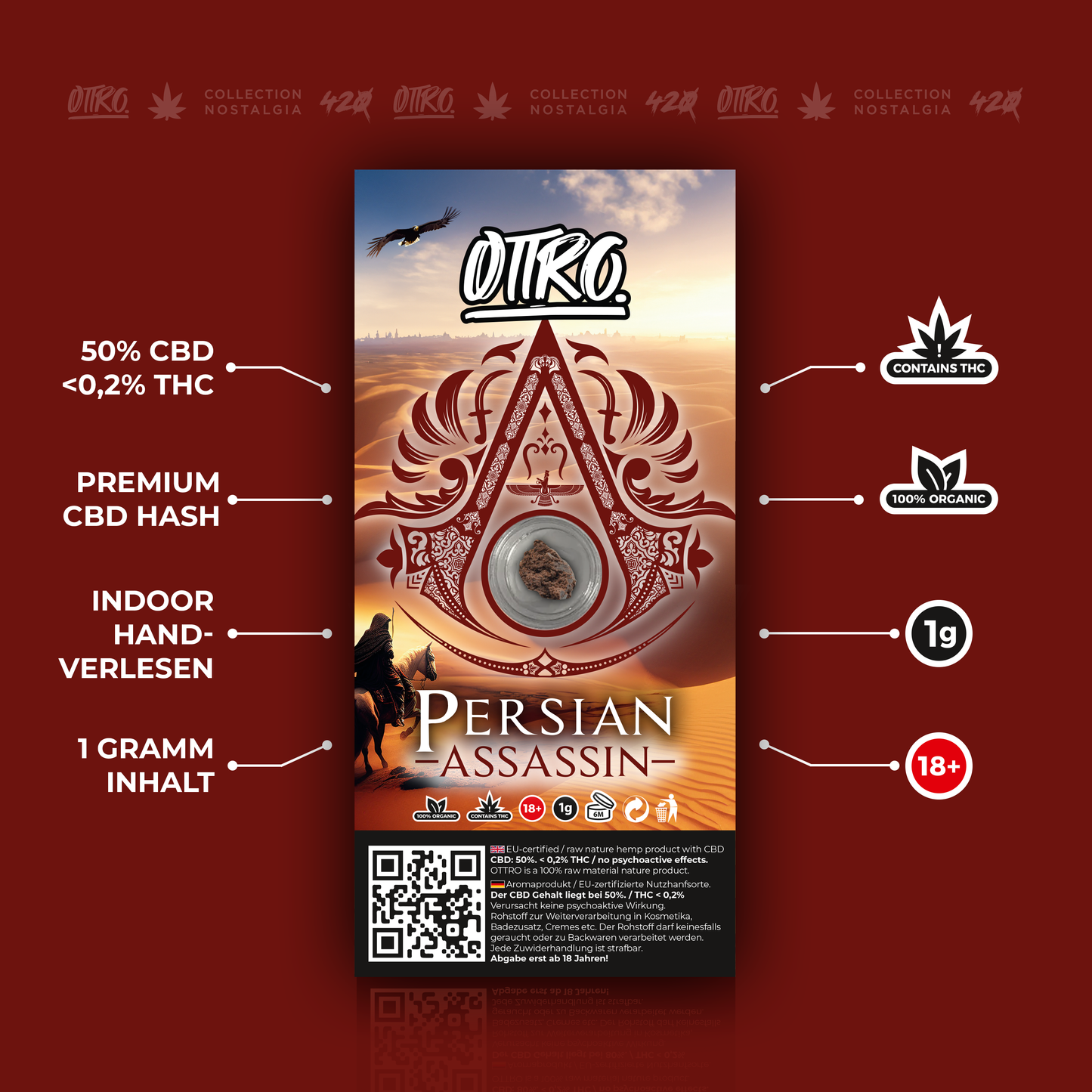Ottro Persian Assassin CBD Knolle mit Beschreibung 