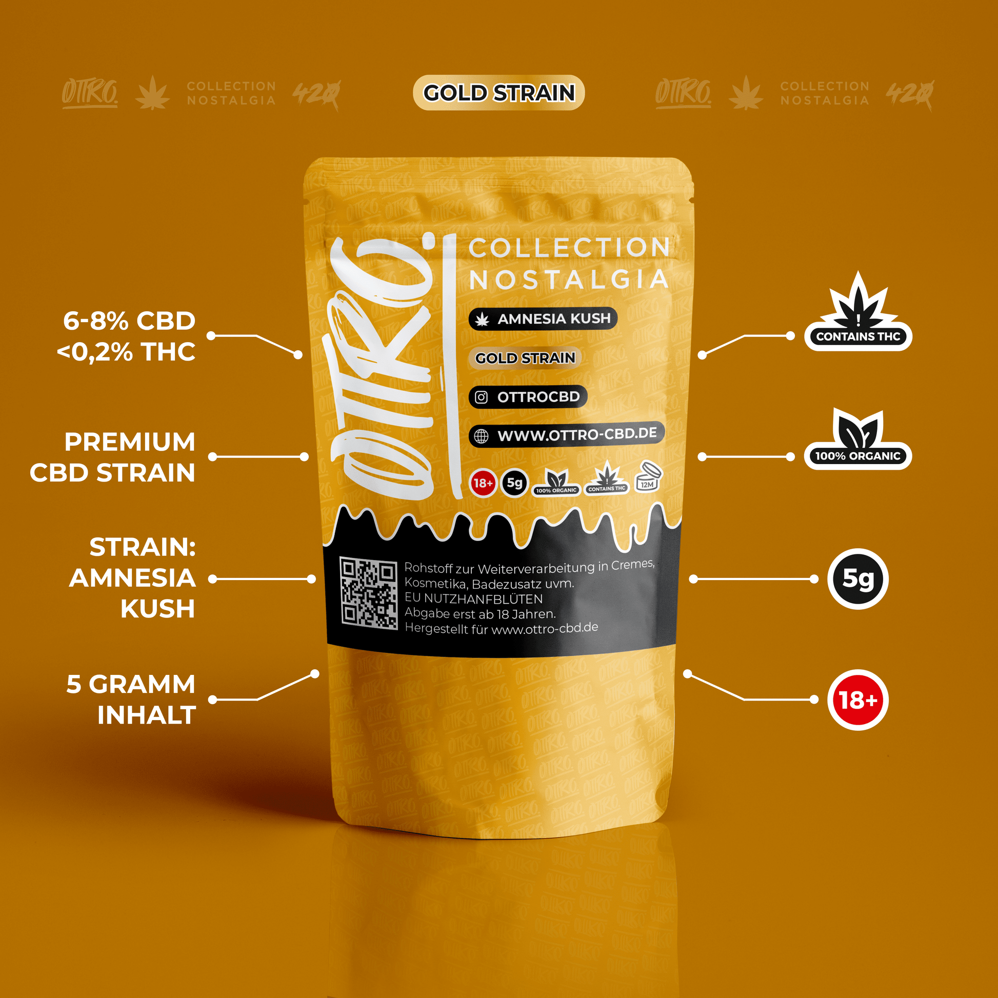 PABLO BUD 5G PREMIUM CBD GOLD LINE 